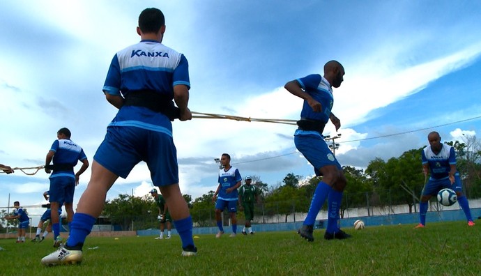 Treino Altos (Foto: TV Clube) Treino Altos (Foto: TV Clube)