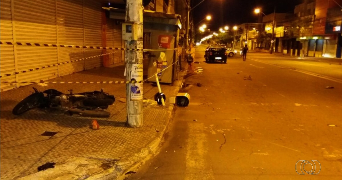 G1 Motociclista morre em acidente na Avenida 24 de Outubro, em Goiânia notícias em Goiás