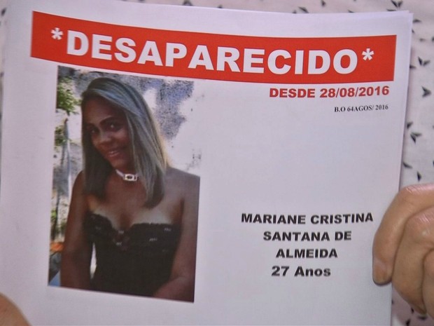 Ainda não há pistas sobre o paradeiro de jovem (Foto: Reprodução/ TVCA)