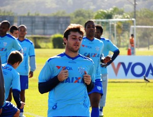 Diego Jardel meia Avaí treino CFA (Foto: Marcelo Silva)