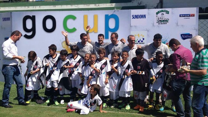 De futuro, Amapaense de 9 anos vem se destacando na base do Vasco (Foto: Arquivo Pessoal/Claudio Sousa)