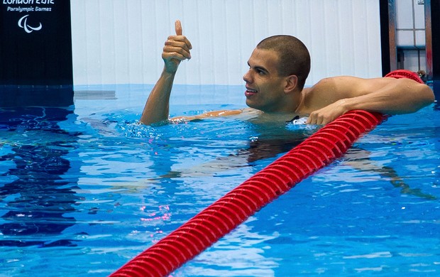 andre brasil  natação paralimpica londres 2012 (Foto: Getty Images)