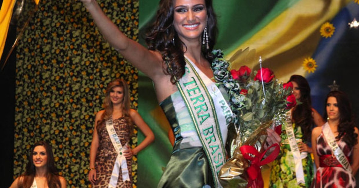 G1 Candidata de SP vence concurso Miss Terra Brasil 2010, em Belo