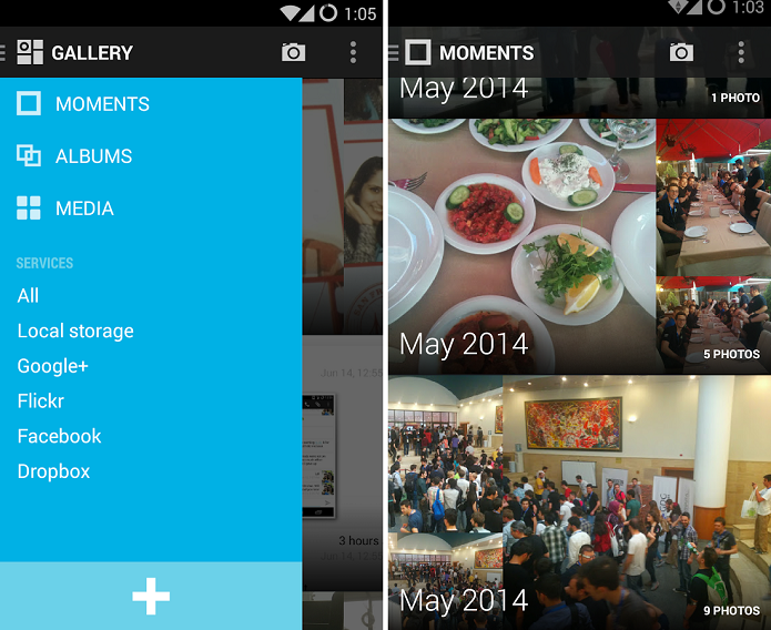 Cyanogen Gallery deixa suas imagens mais organizadas (Foto: Divulgação)