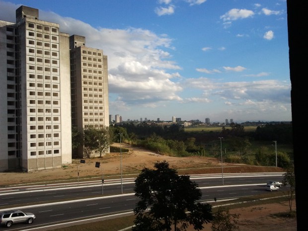 \Prédios da Argon em São José dos Campos (Foto: Carolina Teodora/G1)
