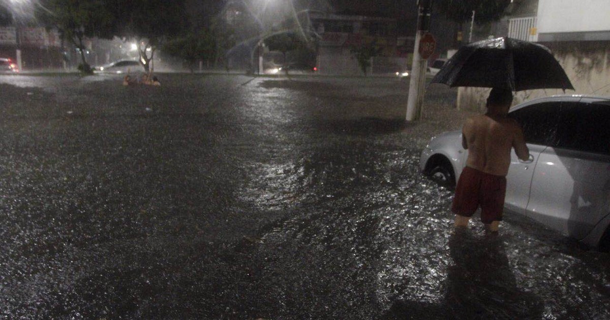 G1 Chuva Causa Alagamentos E Deixa Alguns Bairros Sem Energia Em