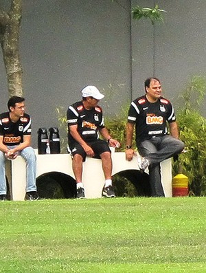 Muricy, Santos (Foto: Lincoln Chaves / Globoesporte.com)