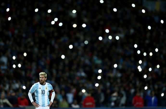 Messi Argentina Uruguai (Foto: Reuters)
