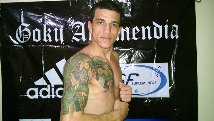 César Goku luta neste sábado em Limoeiro do Norte (Foto: Juscelino Filho)