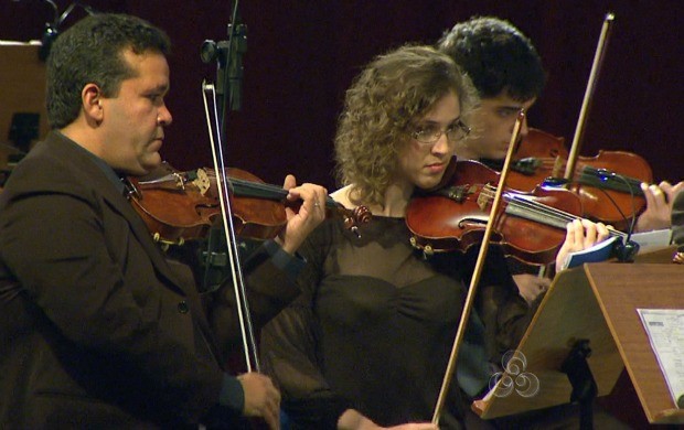 Músicos encantaram o público com as canções clássicas (Foto: Bom Dia Amazônia)