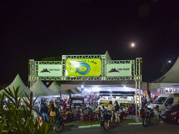 Feira de Gastronomia & Arte da Praça da Árvore de Mirassol, em Natal, começa nesta sexta-feira (4) (Foto: Gustavo Silveira)