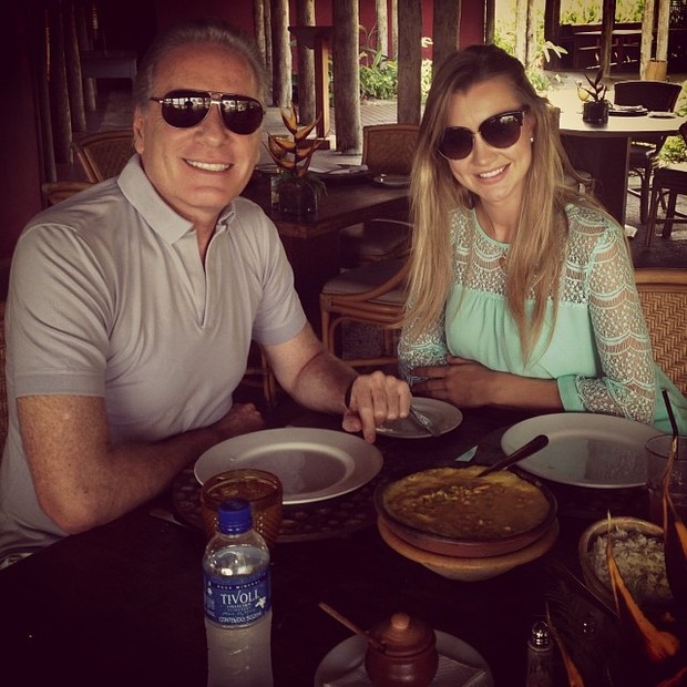 Roberto Justus e Ana Paula Siebert (Foto: Instagram / Reprodução)