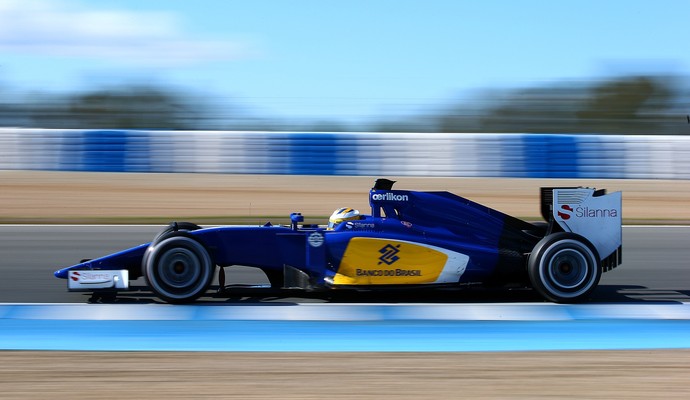 Marcus Ericsson superou Hamilton na reta final e colocou Sauber em segundo lugar (Foto: Getty Images)