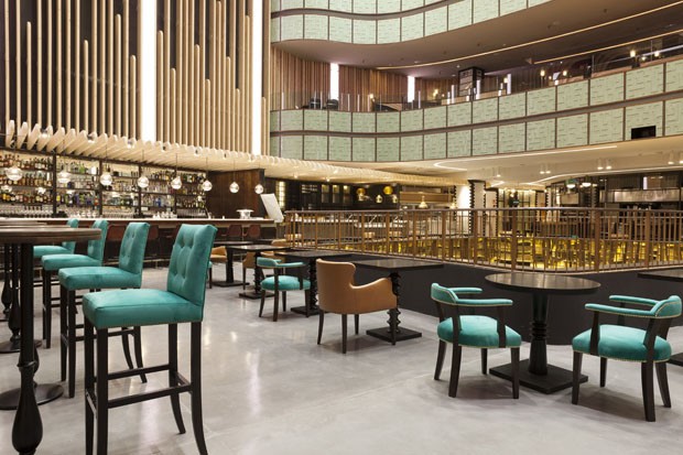 Restaurante Platea em Madrid (Foto: Divulgação) Restaurante Platea em Madrid (Foto: Divulgação)