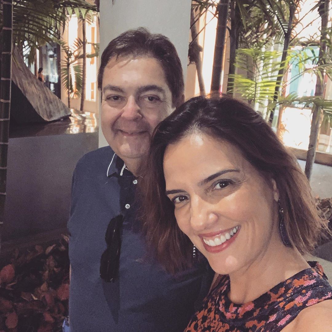 Luciana Cardoso e Faustão (Foto: Reprodução/Instagram) Luciana Cardoso e Faustão (Foto: Reprodução/Instagram)