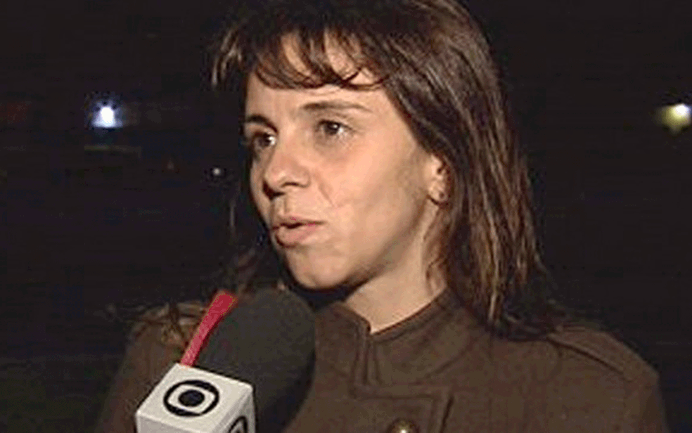 Renata Archilla levou três tiros e acusou o pai e o avô de serem os mandantes (Foto: TV Globo/Reprodução)