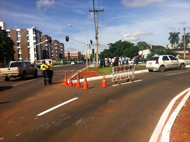 Novo acesso ao Parque da Cidade pela 912/913 Sul (Foto: Isabella Formiga/G1) Novo acesso ao Parque da Cidade pela 912/913 Sul (Foto: Isabella Formiga/G1)