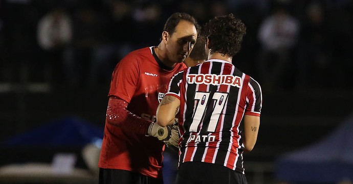 Rogério Ceni Alexandre Pato São Paulo (Foto: Rubens Chiri / site oficial do São Paulo FC)