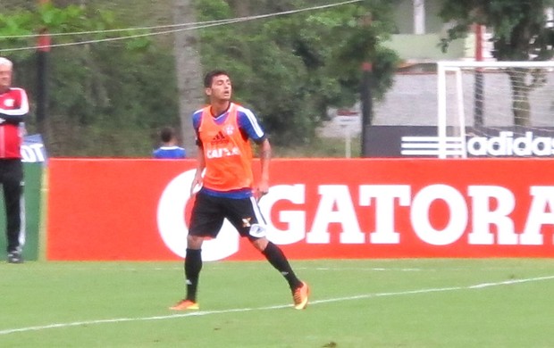 Pablo lateral Esquerdo Flamengo (Foto: Richard Souza)