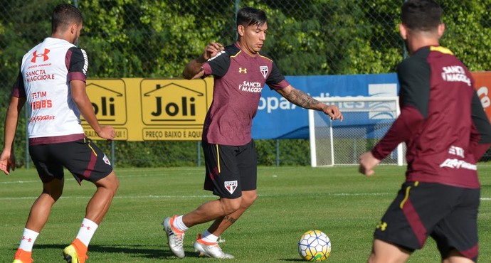 Chávez São Paulo (Foto: Erico Leonan / site oficial do SPFC) Chávez São Paulo (Foto: Erico Leonan / site oficial do SPFC)