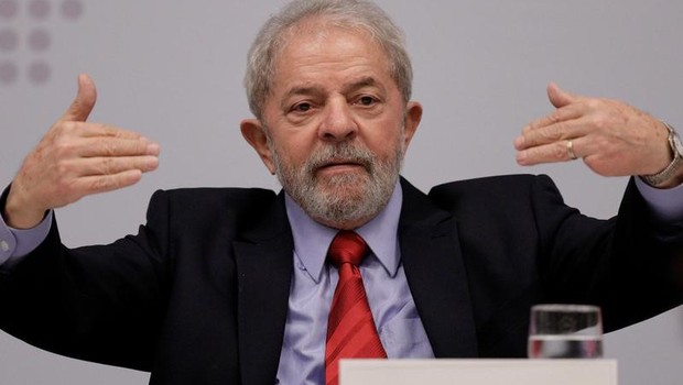 O ex-presidente Luiz Inácio Lula da Silva durante seminário em Brasília (Foto: Ueslei Marcelino/Reuters)