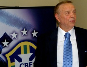 José Maria Marin presidente da CBF (Foto: Marcelo Baltar / Globoesporte.com)