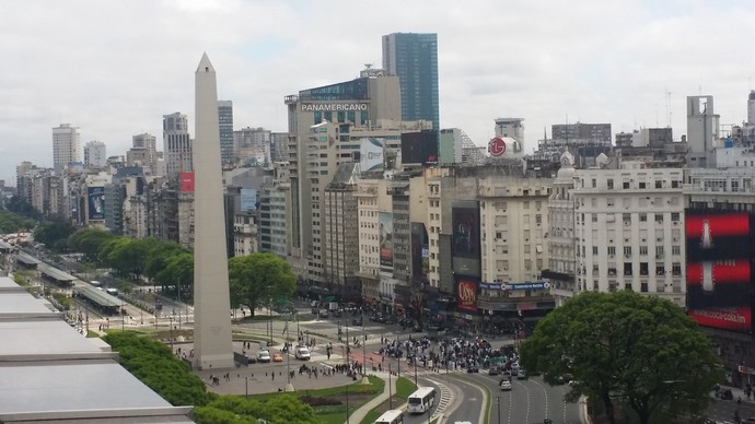 Brasil x Argentina Buenos Aires sem chuva (Foto: Márcio Iannacca / GloboEsporte.com) Brasil x Argentina Buenos Aires sem chuva (Foto: Márcio Iannacca / GloboEsporte.com)