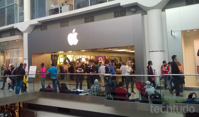 Lançamento iPhone 6 (Foto: Elson de Souza/ TechTudo) Lançamento iPhone 6 (Foto: Elson de Souza/ TechTudo)