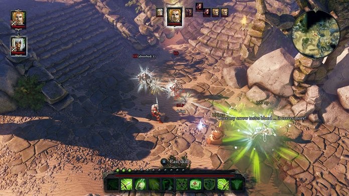 Combates em turnos e uma variedade imensas de itens para conhecer e utilizar, tornam Original Sin um dos games mais complexos do gênero (Foto: Divulgação / Larian Studios)