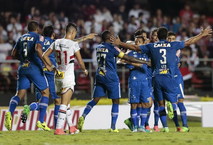 Cruzeiro; São Paulo; Morumbi (Foto: Marcello Zambrana/Light Press) Cruzeiro; São Paulo; Morumbi (Foto: Marcello Zambrana/Light Press)