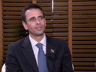 Para Capriles, mudou a opinião do governo brasileiro sobre a Venezuela