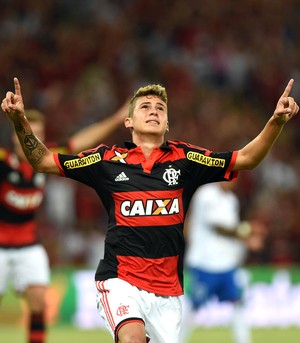 Matheus Sávio, Flamengo x Nacional (Foto: André Durão)