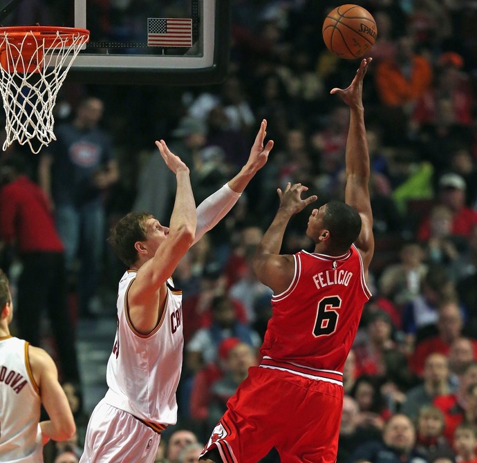Cristiano Felício Chicago Bulls NBA Basquete (Foto: Getty Images)