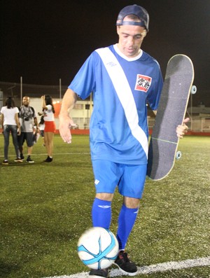 Sandro Dias foi uma das estrelas do jogo (Foto: Thiago Fidelix)