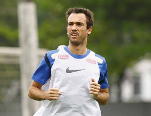 Thiago Ribeiro, atacante do Santos (Foto: Ricardo Saibun/Divulgação Santos FC)