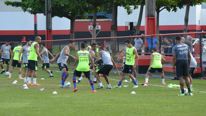 figueirense treino ct atlético-go (Foto: Paulo Marcos/Atlético-GO)