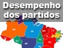 Confira o desempenho dos partidos (Editoria de Arte/G1)
