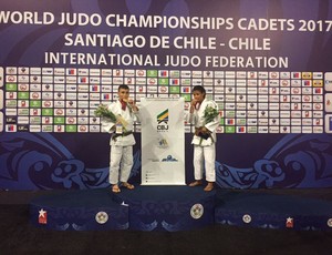 Aldi Oliveira é campeão mundial Juvenil, e Amanda Arraes conquista o bronze, judô