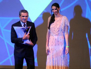 Zé Roberto e Sheilla Castro Prêmio Brasil Olímpico (Foto: André Durão / Globoesporte.com)
