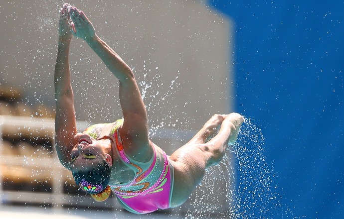 Nado sincronizado Brasil (Foto: REUTERS/Michael Dalder)