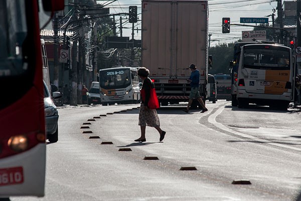 Marechal Tito, avenida de SP mais letal para pedestres (Foto: Marcelo Brandt/G1)