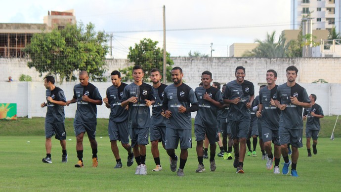 ABC jogadores treino CT Alberi Ferreira de Matos (Foto: Andrei Torres/Divulgação) ABC jogadores treino CT Alberi Ferreira de Matos (Foto: Andrei Torres/Divulgação)