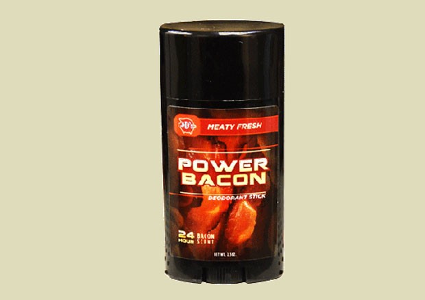 Empresa nos EUA lança desodorante com fragrância de bacon (Foto: Reprodução/J&D)