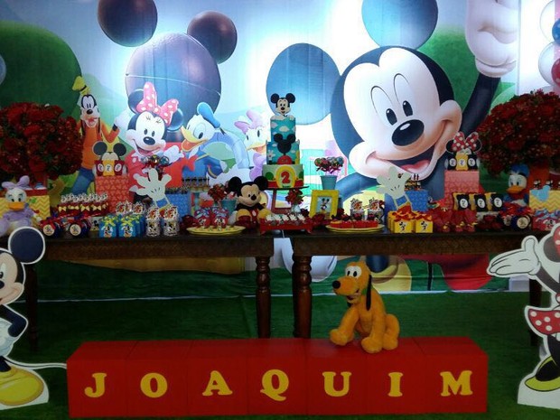 Festa do Joaquim, filho do Felipe Simas (Foto: Arquivo Pessoal)