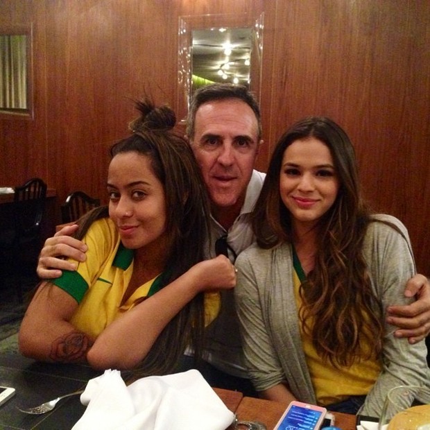 Rafaella Santos, Wagner Ribeiro e Bruna Marquezine (Foto: Reprodução/Instagram)