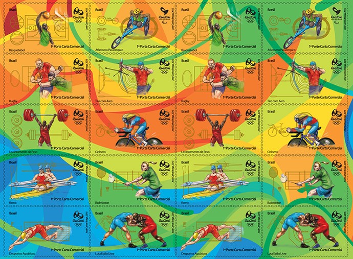 Selos olimpíadas Rio 2016 (Foto: Divulgação)