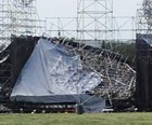 Queda de palco do Radiohead deixa um morto (Alexandra Mihan/Reuters)