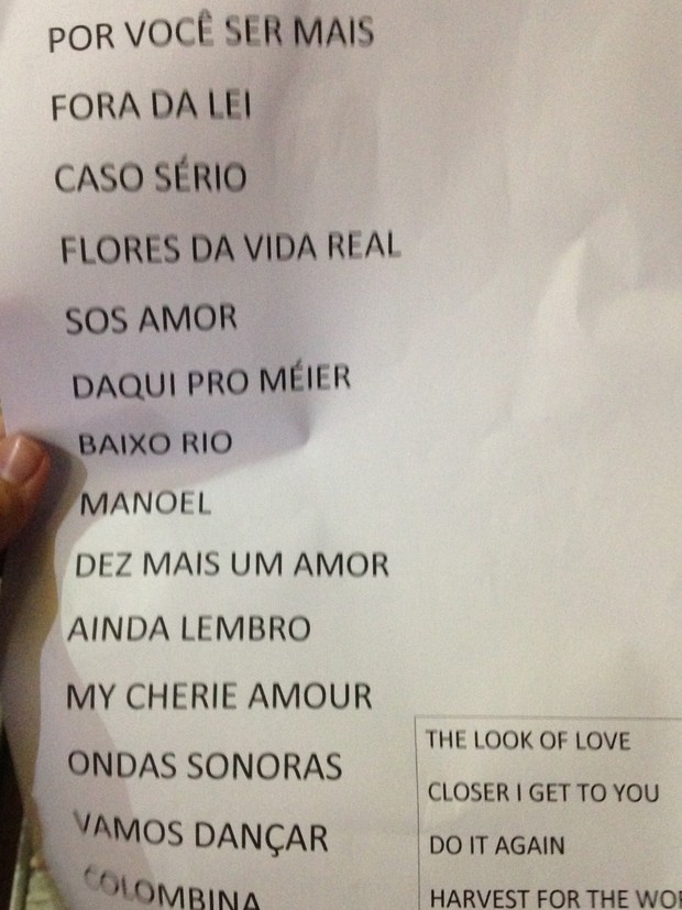 Setlist do cantor Ed Motta nesta sexta-feira, 17m em São Paulo (Foto: EGO)