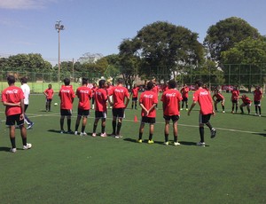 Treinamento de gandulas para a Copa das Confederações aqui em Brasília (Foto: Divulgação)