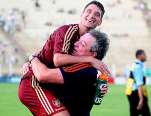 Thiago Neves e Abel Braga Fluminense campeão (Foto: Alexandre Durão / Globoesporte.com)